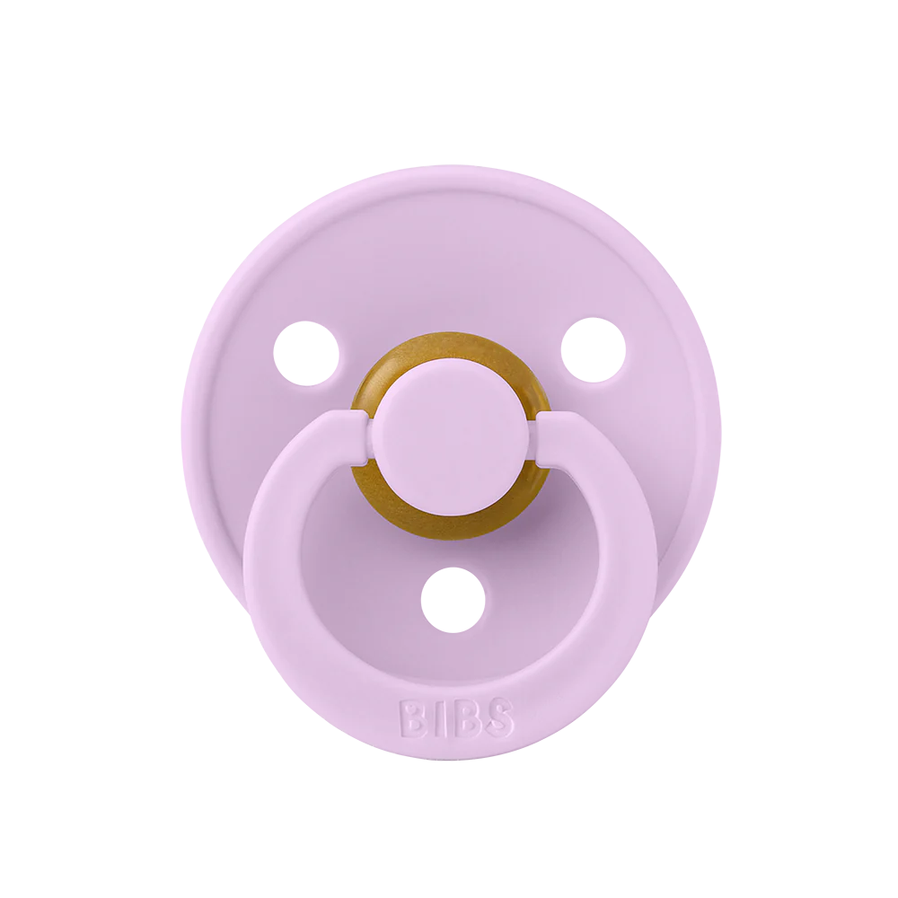  Ty Giả Núm Đối Xứng Cao Su Tự Nhiên BIBS Colour Latex Symmetrical Size 1 (0-6 tháng) 