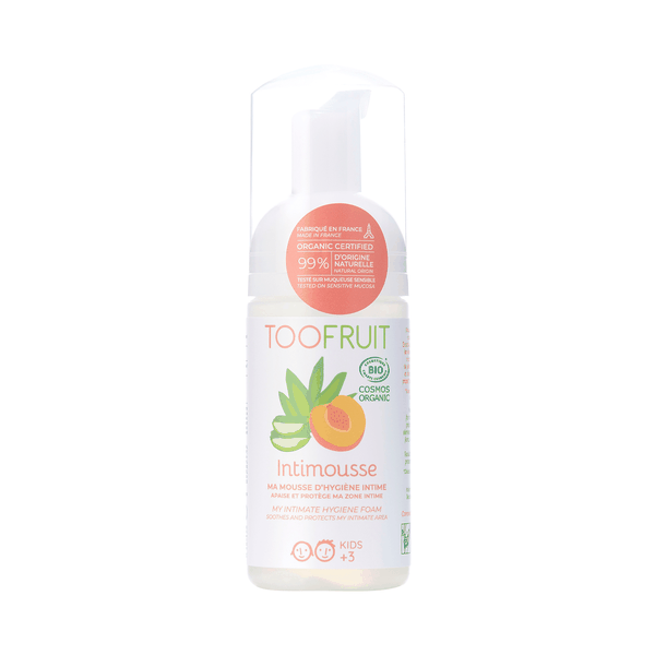  Dung dịch vệ sinh vùng kín hữu cơ cho bé 3-14 tuổi Toofruit 100ml 