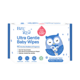  Khăn ướt dịu nhẹ cho bé Bzu Bzu Ultra Gentle Baby Wipes - 30 Tờ 
