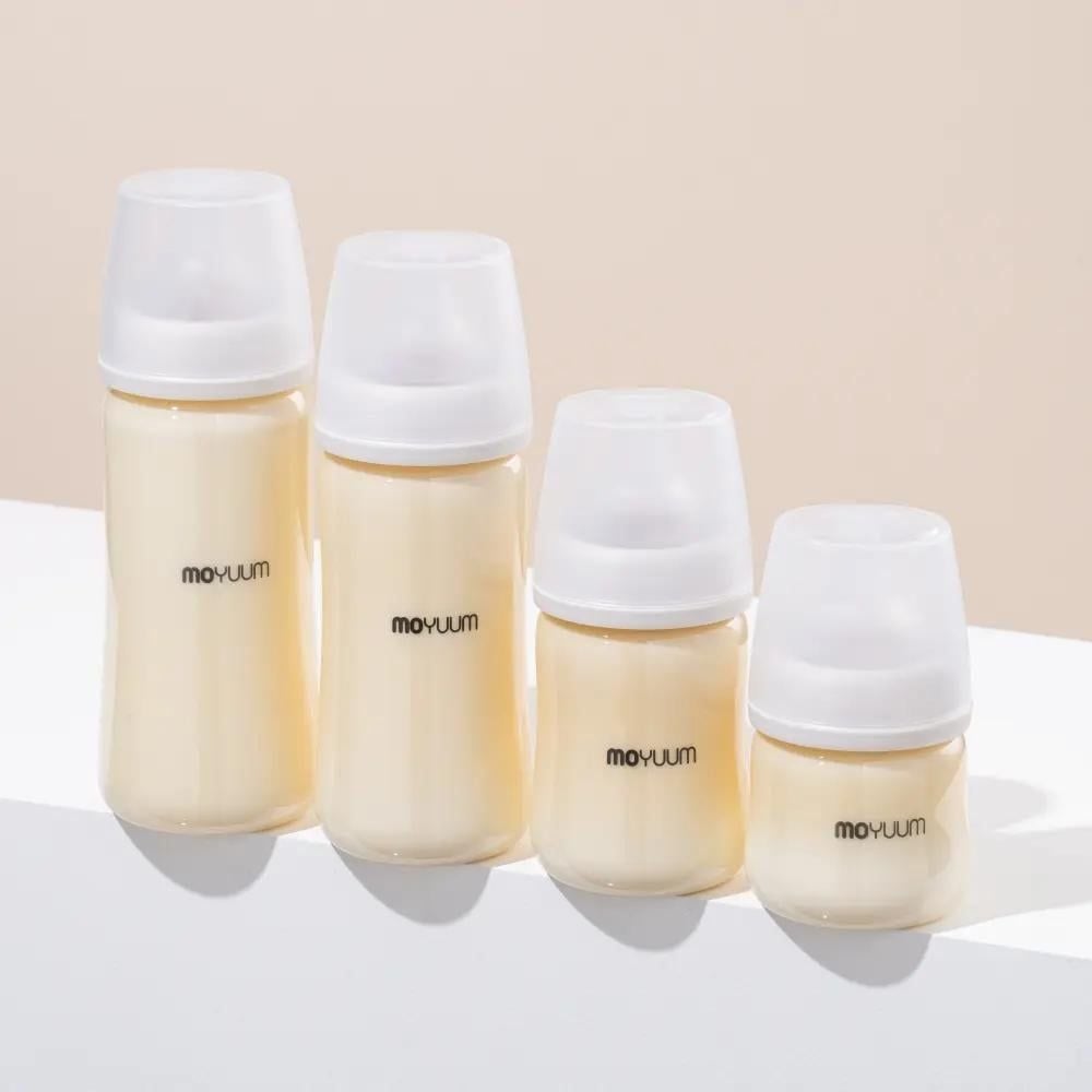  Bình Sữa PPSU Moyuum Thế hệ 3 - Mẫu Trơn 
