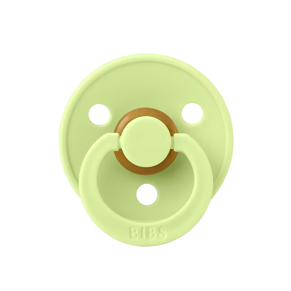  Ti Giả Núm Tròn Bibs Pacifier Colour Latex Size 1 Từ 0-6 Tháng 