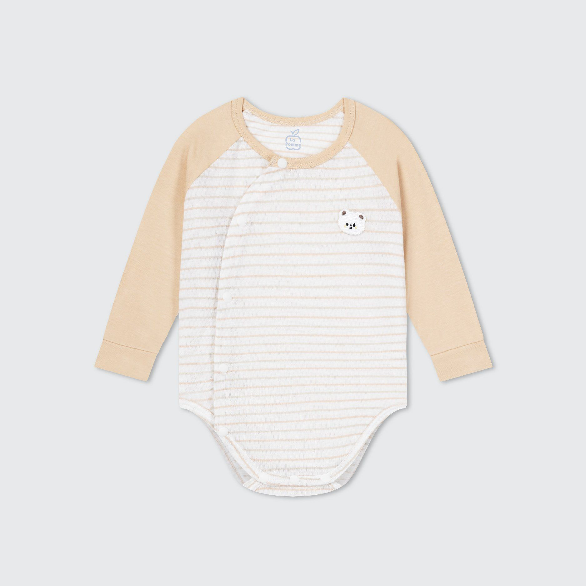  Body chip dài tay La Pomme Kẹo ngọt bé con 