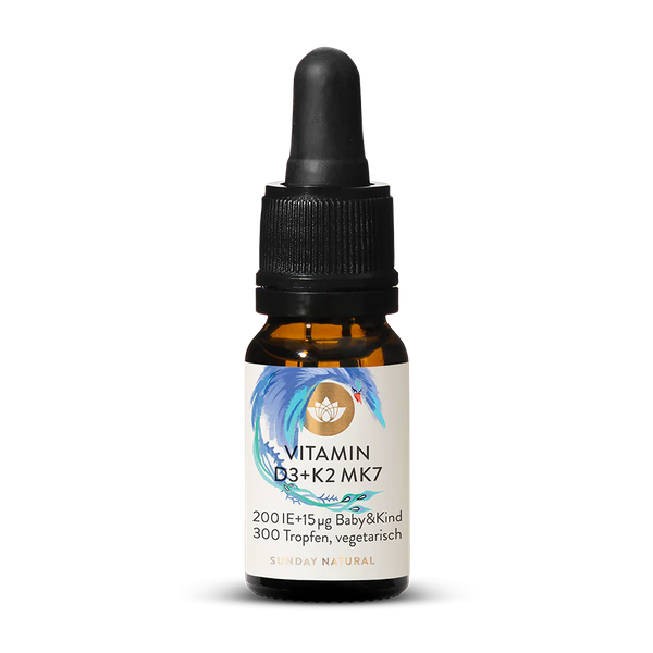  Vitamin D3K2 MK7 Sunday Natural 10ml - Chay Thường 