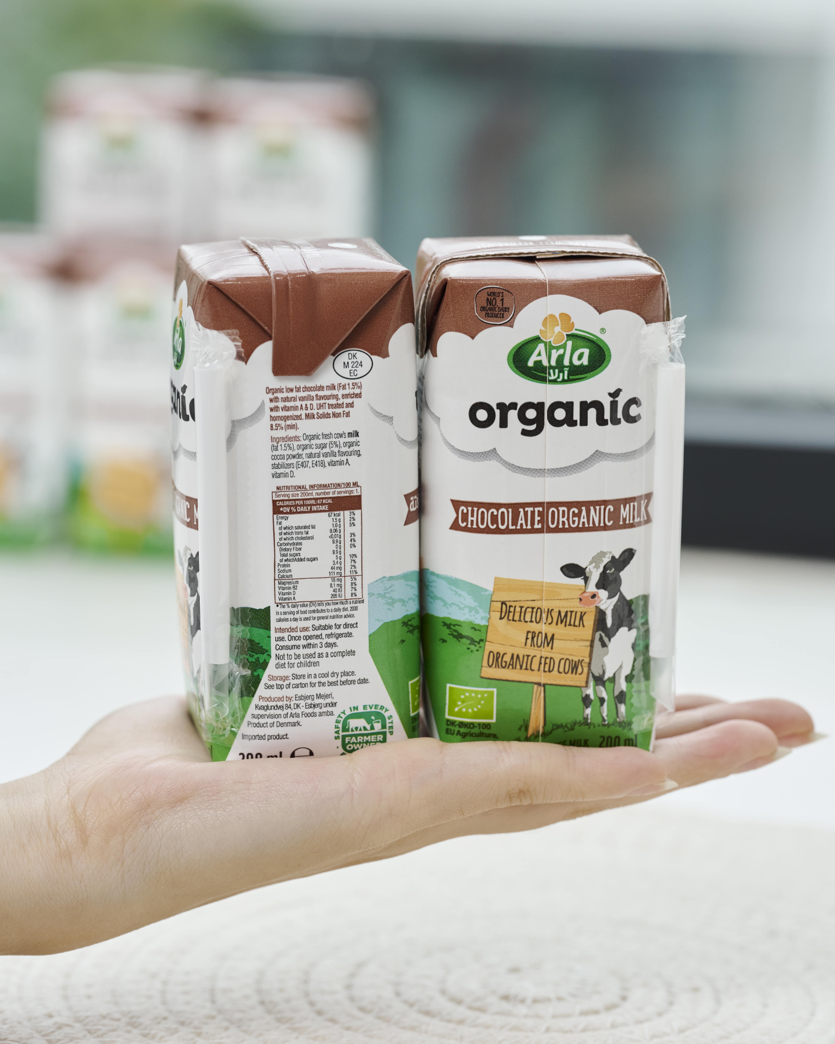  Sữa Tươi Hữu Cơ Arla Vị Socola 200ml 