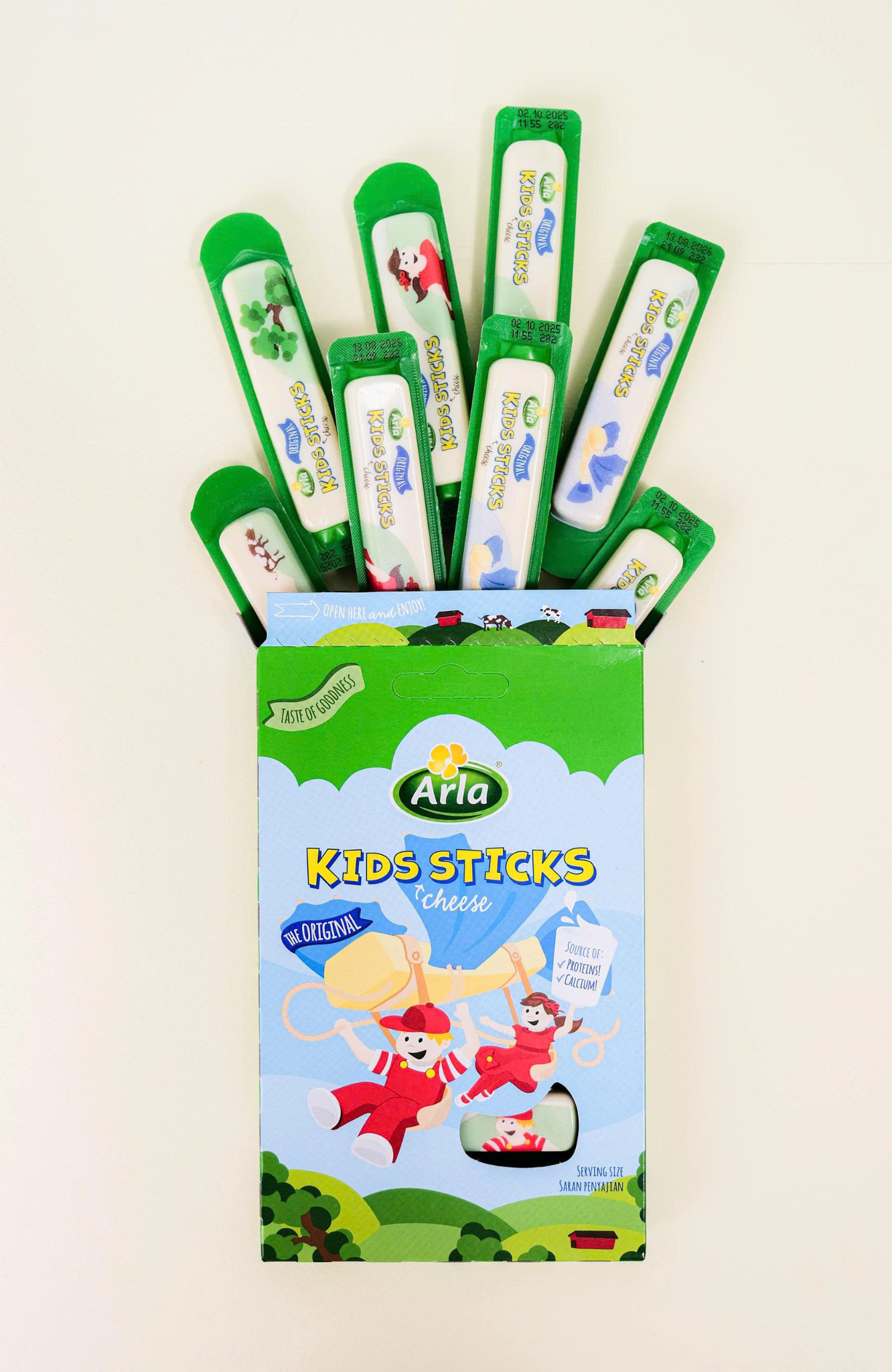  Phô mai que Arla Kids Cheese Sticks (18g x 6) 
