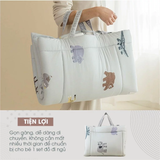  Set Chăn Nệm Gối Cho Bé Đi Học Dono&Dono Modal 4 Mùa 