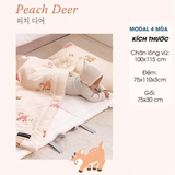  Set Chăn Nệm Gối Cho Bé Đi Học Dono&Dono Modal 4 Mùa 