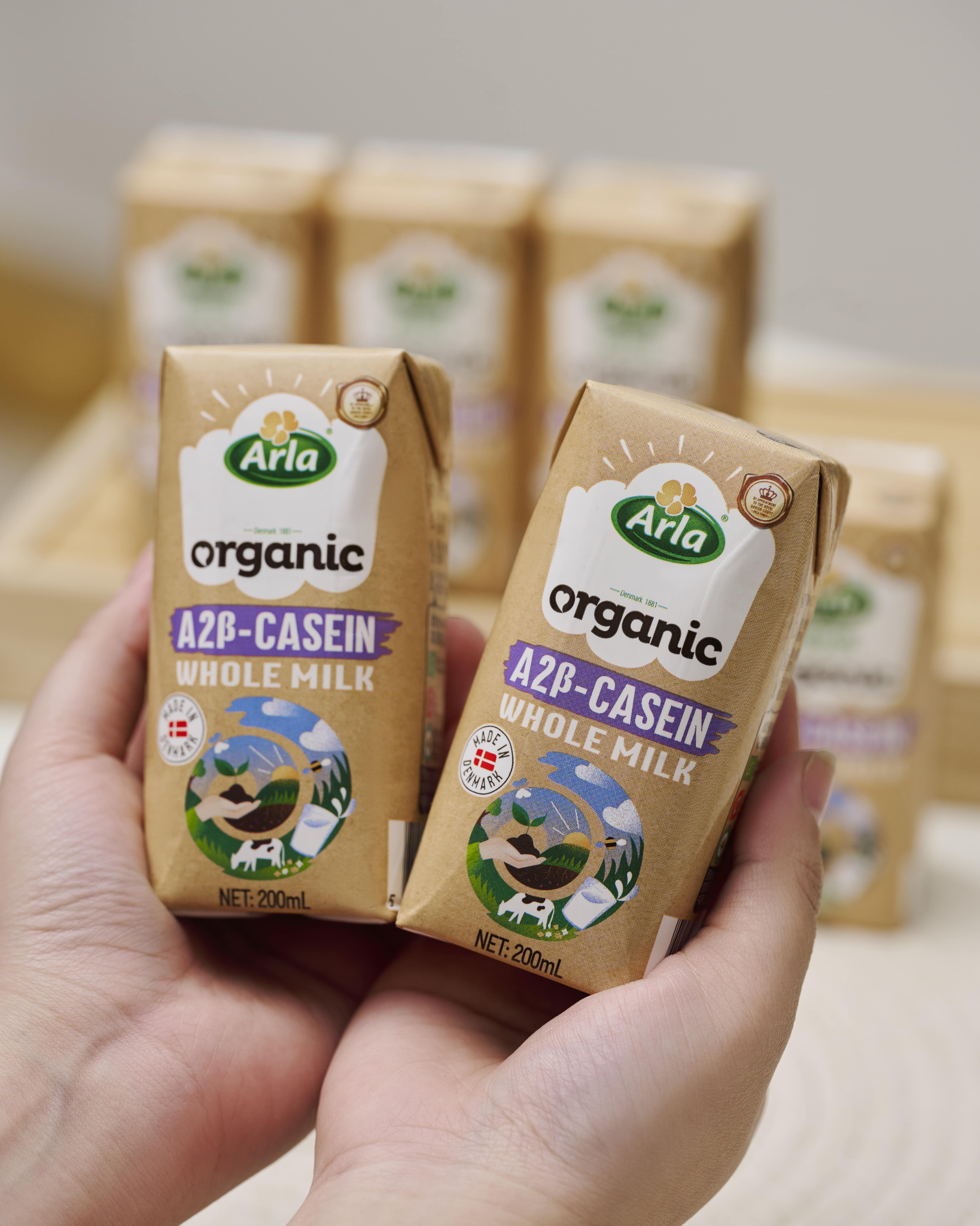  Sữa Tươi Hữu Cơ Arla Đạm A2-Casein 200ml 