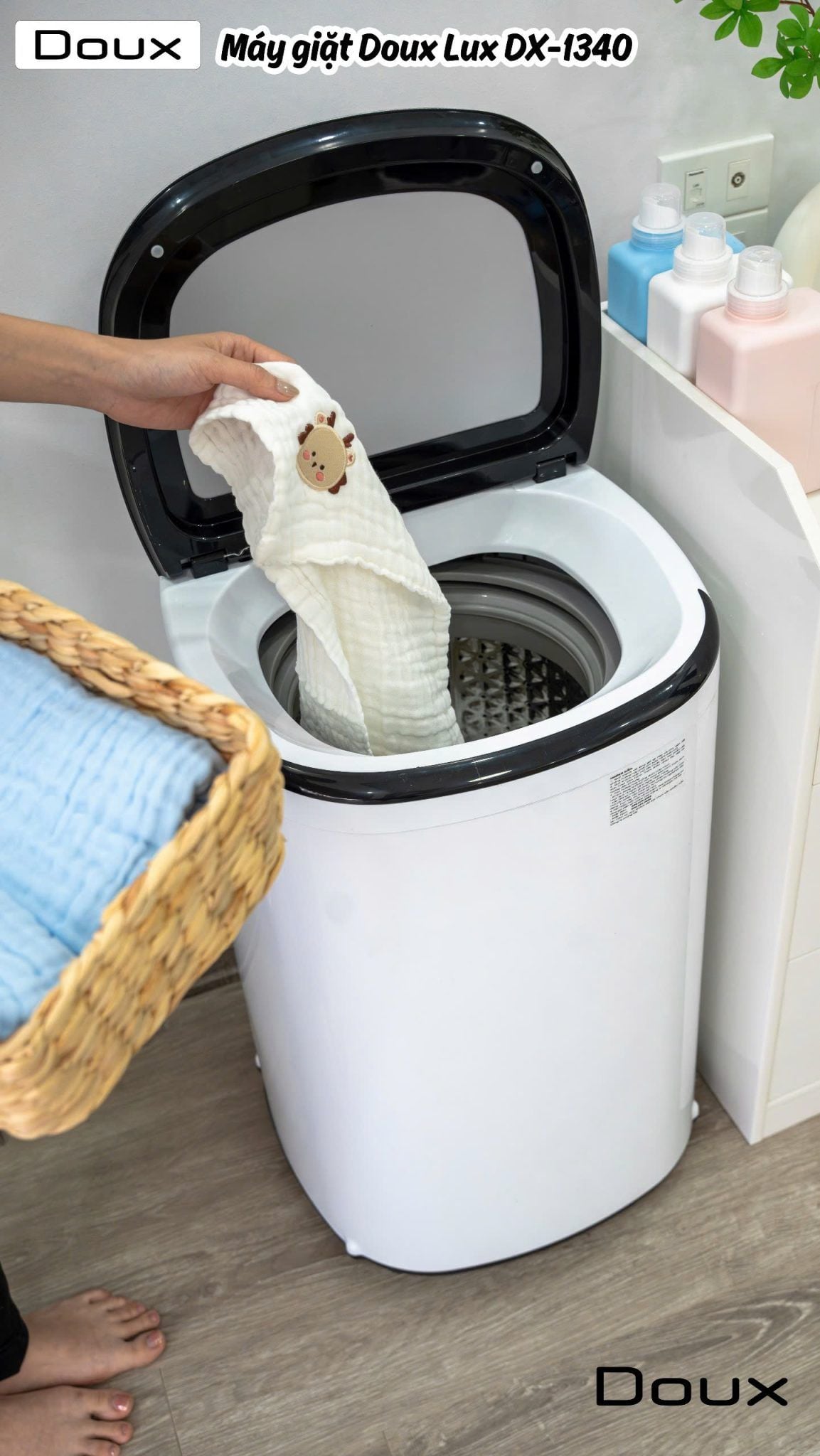  Máy Giặt Mini Doux Lux DX-1340 