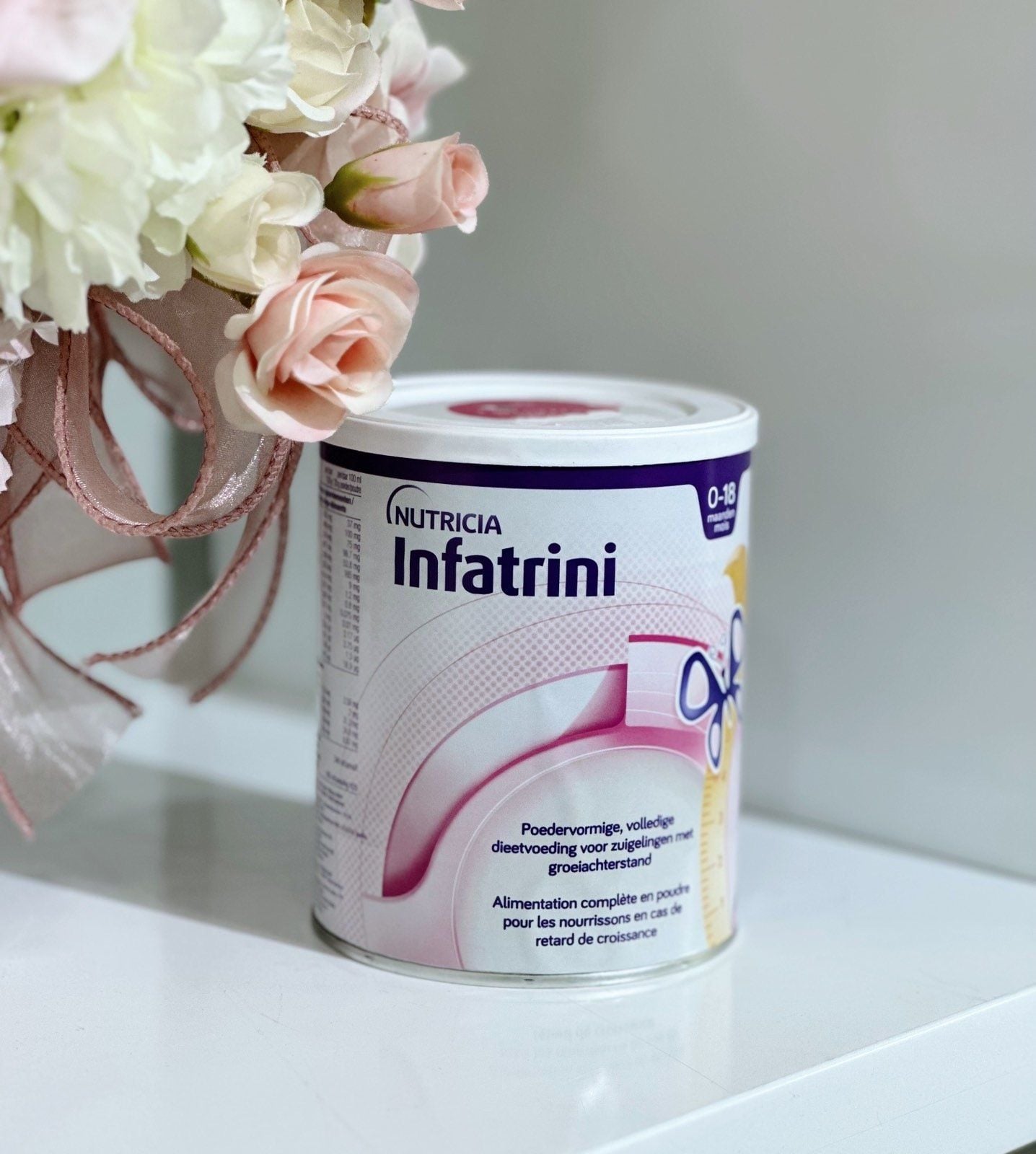  Sữa Infatrini Đức - Sữa béo cao năng lượng cho bé từ 0-18 tháng (400g) 