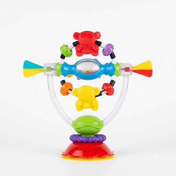 Đồ chơi Playgro xoay gắn ghế ăn High Chair Spinning Toy 