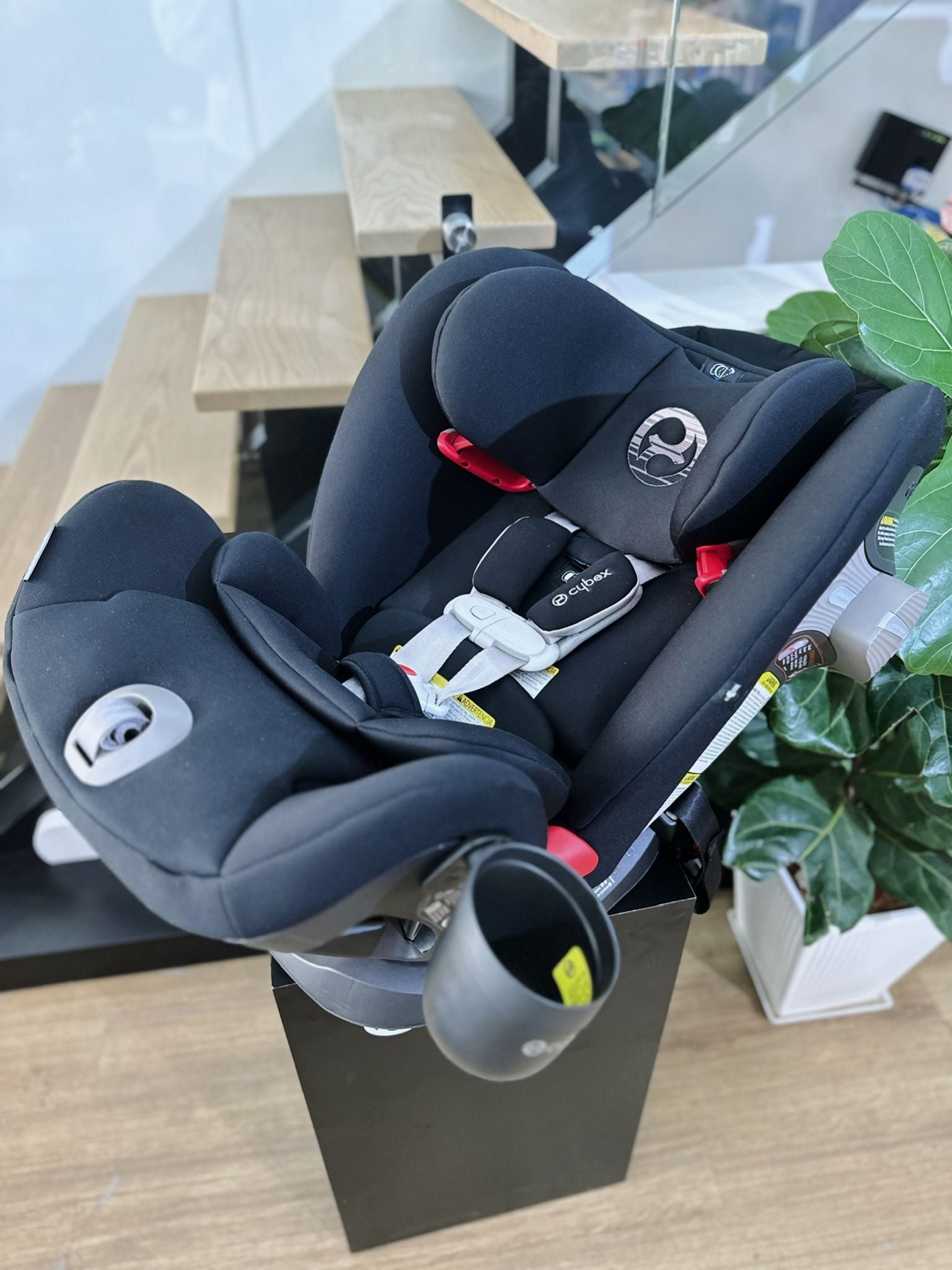  GHẾ NGỒI ÔTÔ CYBEX ETERNIS S -  LAVASTONE BLACK 