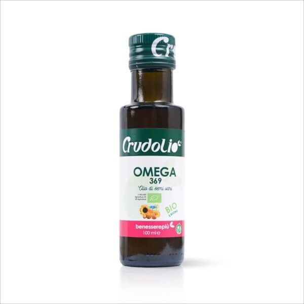  Dầu tổng hợp hạt Omega 3-6-9 ép lạnh hữu cơ Crudolio 100ml 