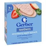  BÁNH GẠO GERBER TEETHERS CHO BÉ TỪ 7M+ (48G) 