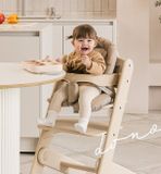  Ghế Ăn Dặm Kèm Đệm Dono&Dono Cao Cấp (Đệm Beige/Pink) 