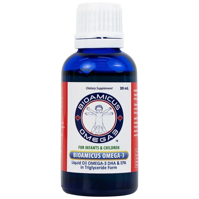  DHA BioAmicus Omega-3 Cho Bé (30ml) 