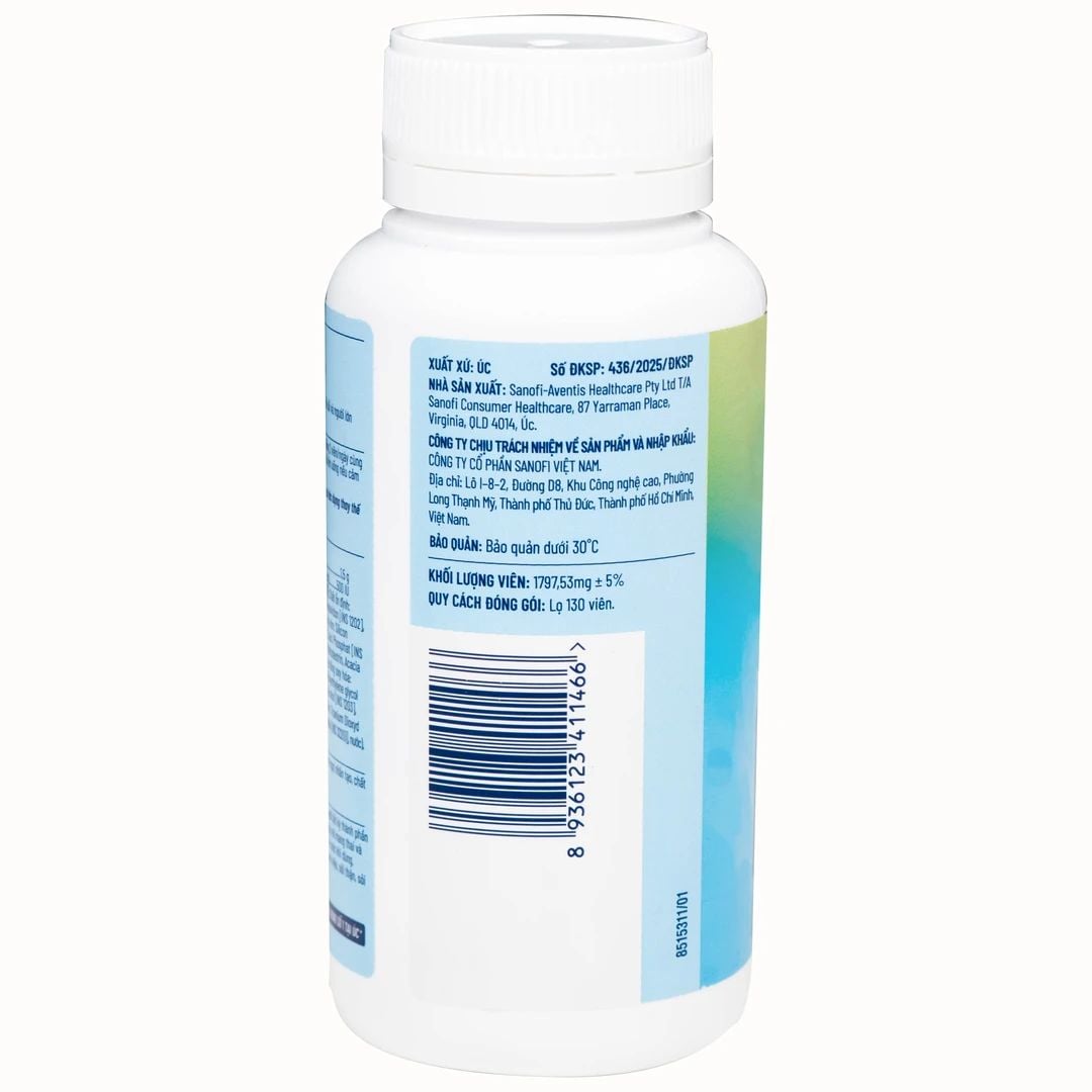  Viên uống Ostelin Calcium & Vitamin D3 (130 viên) 