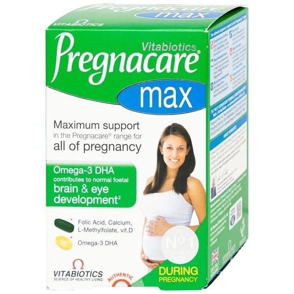  Vitamin Cho Mẹ Bầu Pregnacare Max 84 Viên - CT 
