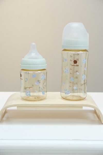  Bình Sữa PPSU Bebegrow Green Finger Hoa Cẩm Tú Cầu Xanh 