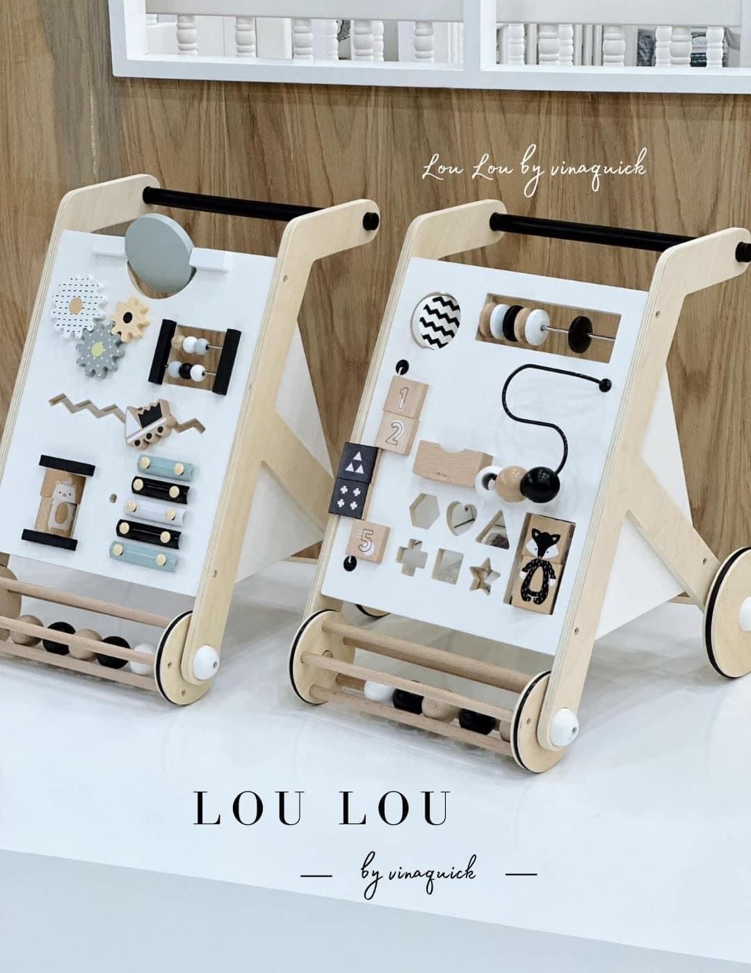  (A) Xe tập đi cho bé LouLou by Vinaquick (Mẫu 2) 