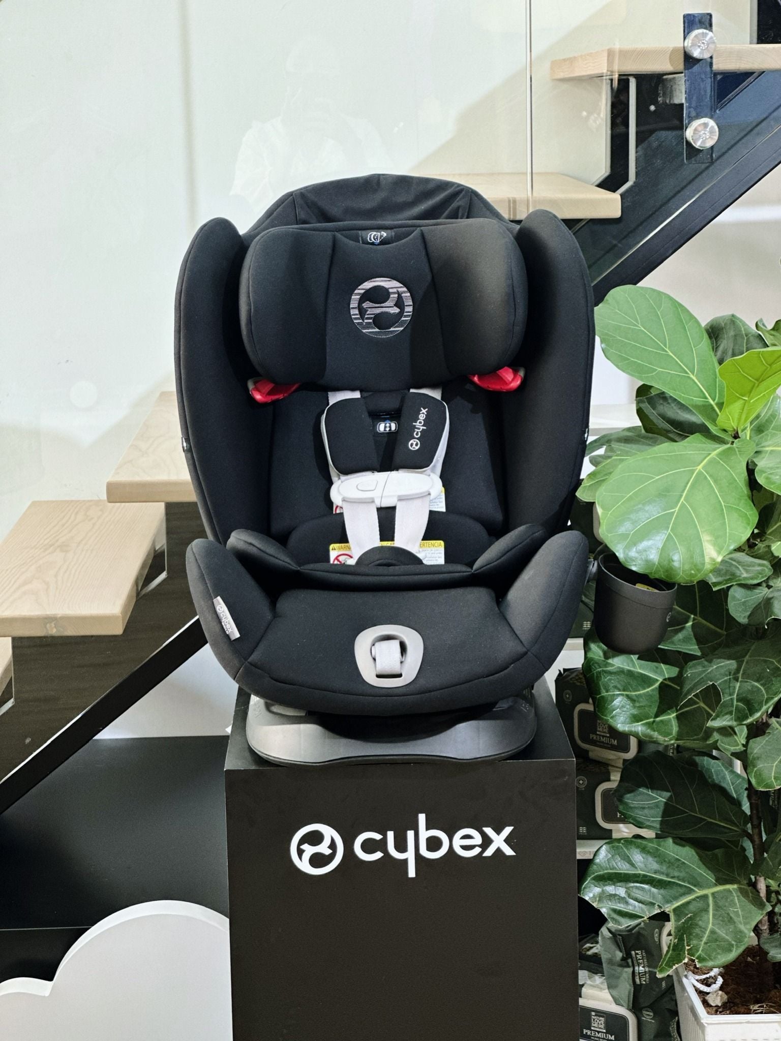  GHẾ NGỒI ÔTÔ CYBEX ETERNIS S -  LAVASTONE BLACK 