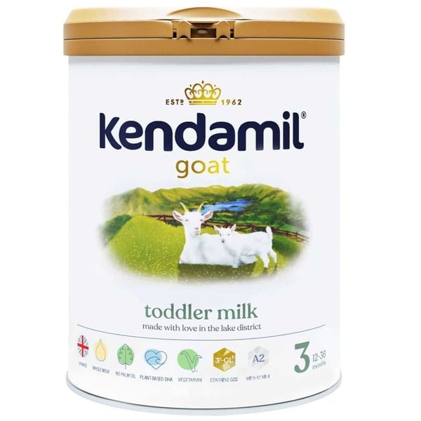  Sữa Dê Kendamil Goat Đạm A2 Số 3 800g (1 - 3 tuổi) 