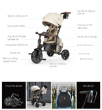  Xe đẩy 3 bánh Qplay Comfo Max 