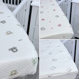  Drap Nệm Cũi Vải Xô Chần HV Bedding (70x130 cm) 