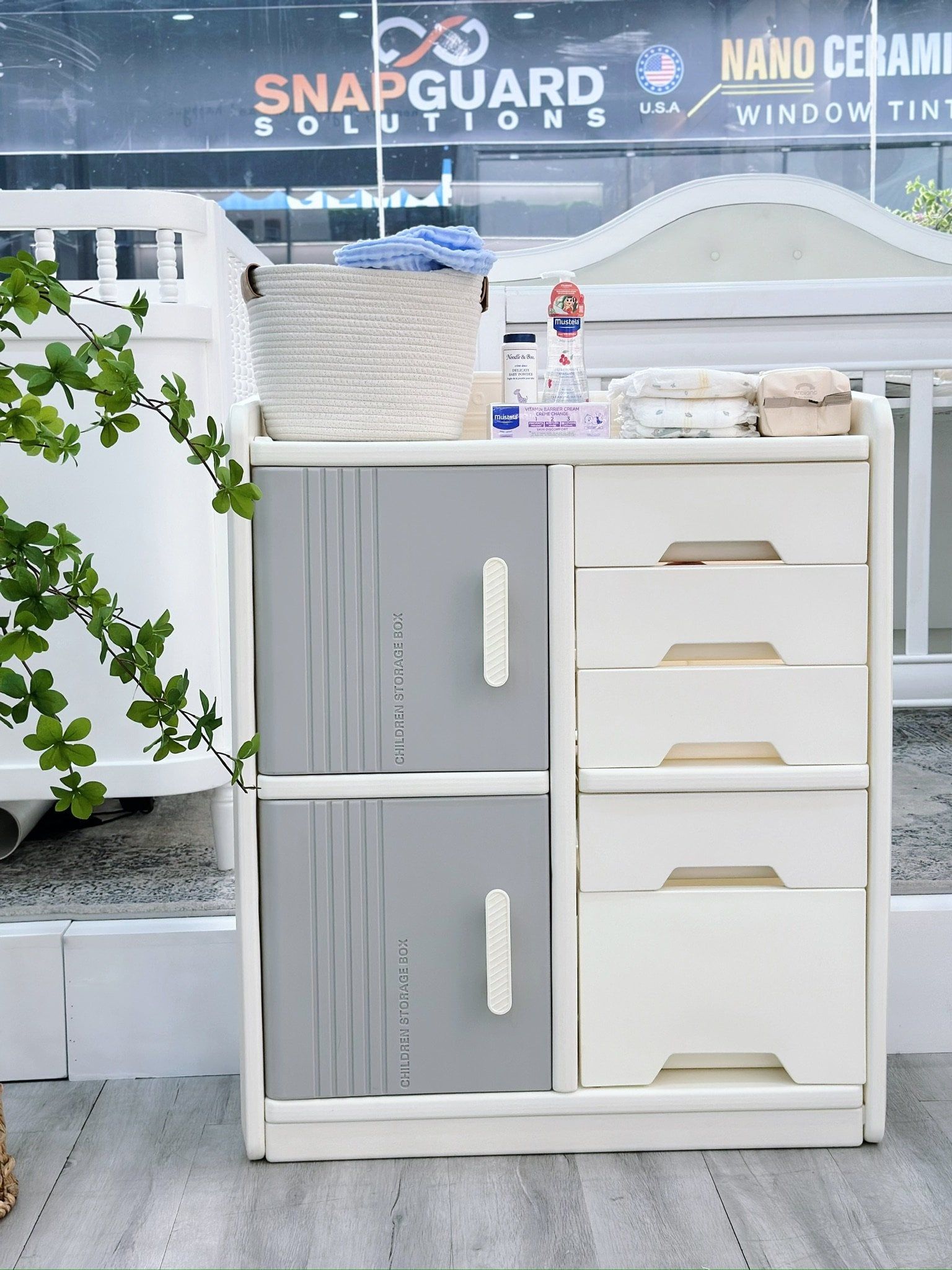  (A) Bộ Tủ Đựng Đồ Trẻ Em Cao Cấp LouLou By Vinaquick 