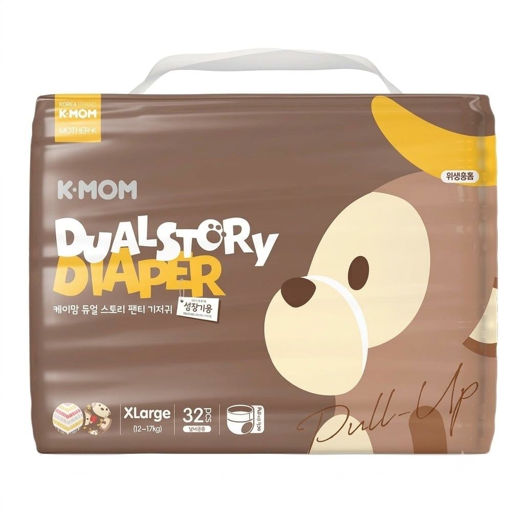  Bỉm K-Mom Dual Story Pull Up Diaper 