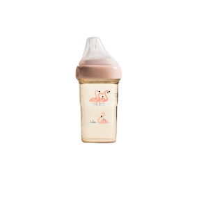  Bình Sữa Hegen PPSU 240ml Núm Ti Size M từ 3 đến 6 tháng - Họa Tiết 