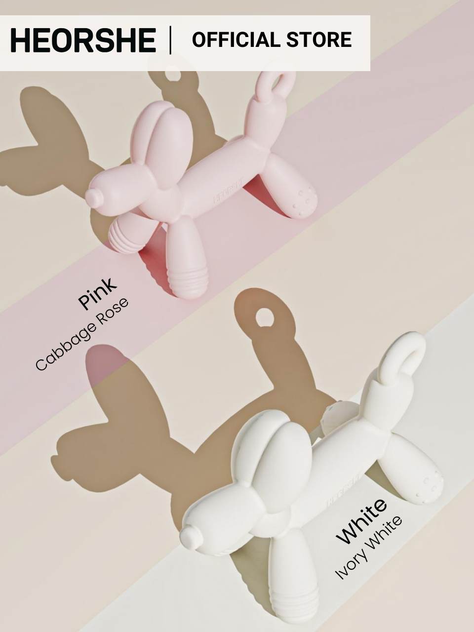  Gặm Nướu Puppy Heorshe Silicone Cao Cấp 