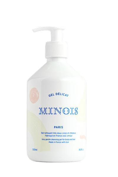  Gel Tắm Gội Dịu Nhẹ Delicate Gel Minois Paris 500ml 