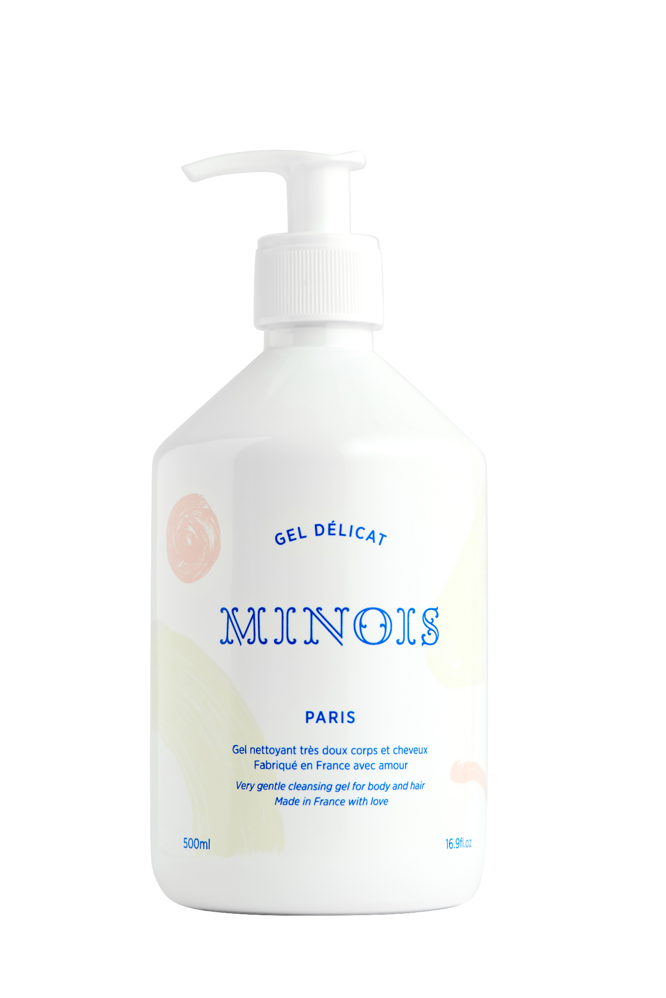  Gel Tắm Gội Dịu Nhẹ Delicate Gel Minois Paris 500ml 