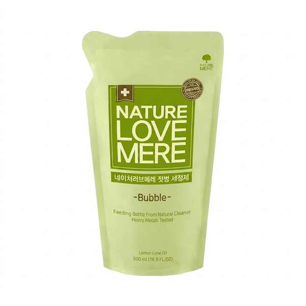  Nước rửa bình tạo bọt thuần chay Nature Love Mere (Dạng Túi) 