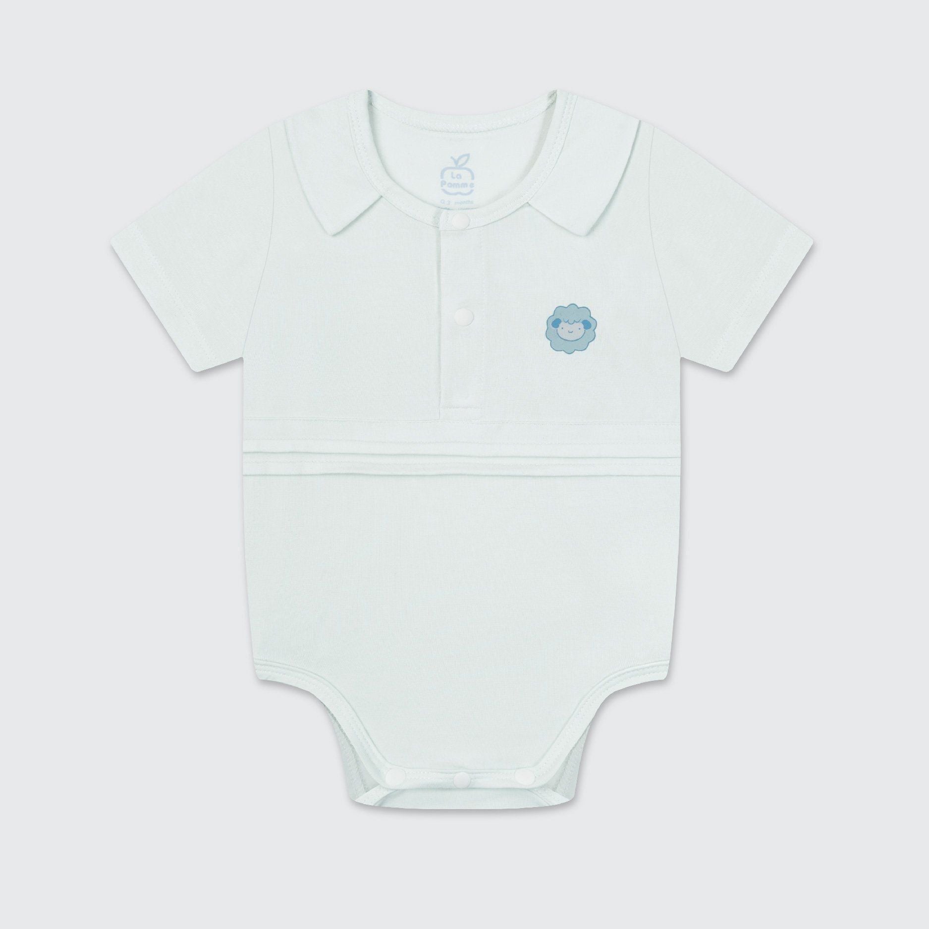  Body cộc tay La Pomme Giấc mơ hè vui - Xanh 