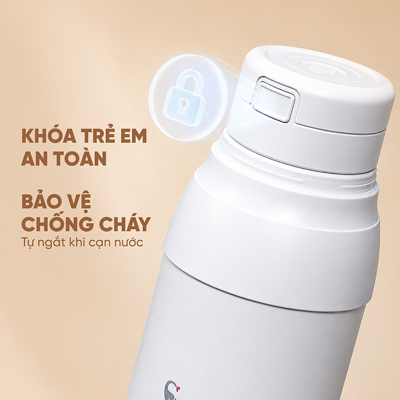 Bình đun nước cầm tay Moaz BéBé MB-130 