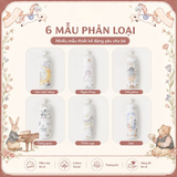  Gối ôm lụa kẹo Bubble Tree cotton tencel mềm êm thoáng khí 