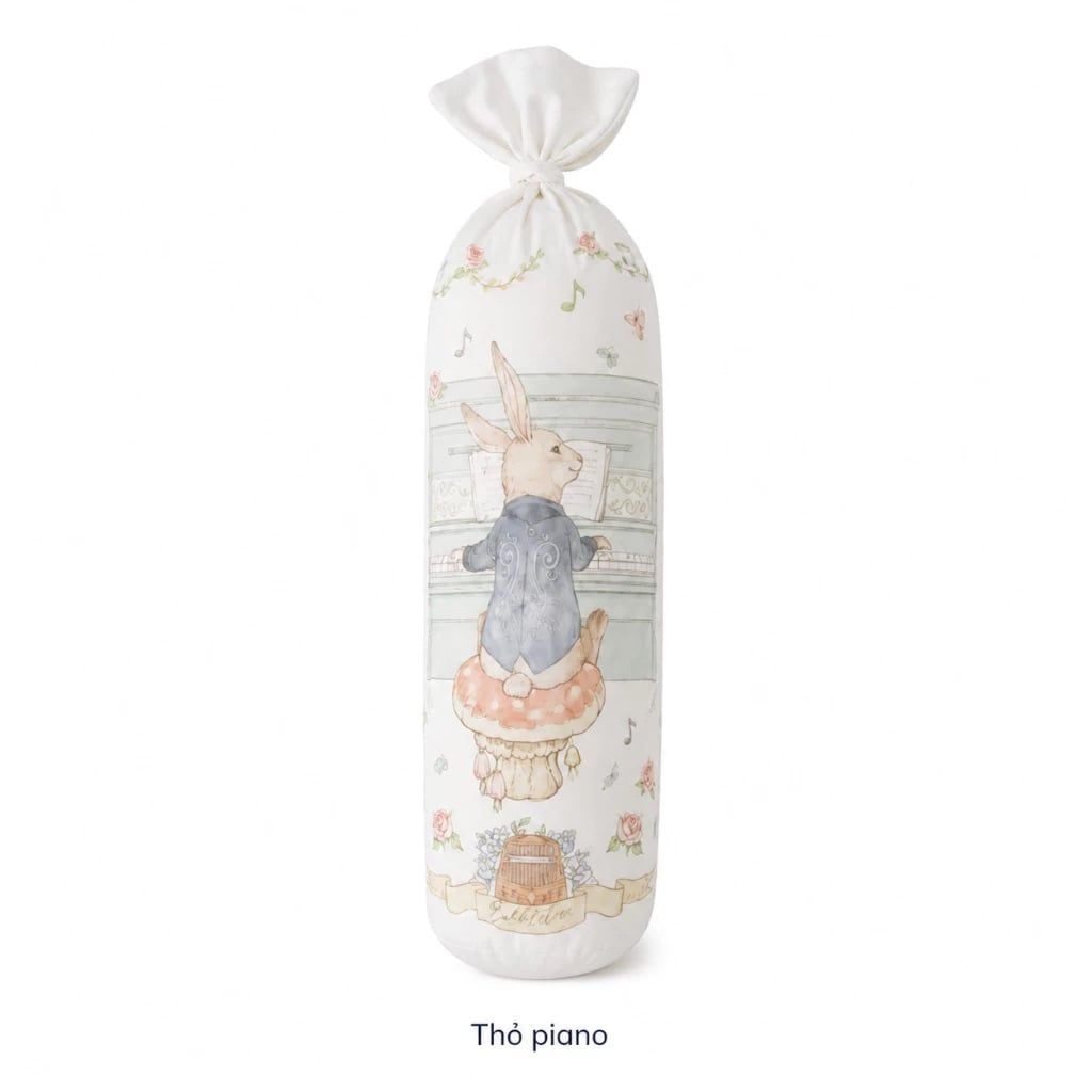  Gối ôm lụa kẹo Bubble Tree cotton tencel mềm êm thoáng khí 