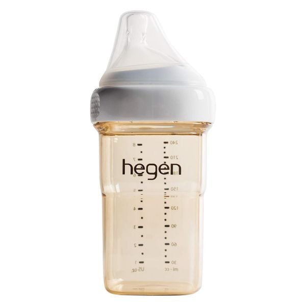  Bình sữa PPSU Hegen Anti Colic Baby Bottles Wide Neck 240ml 