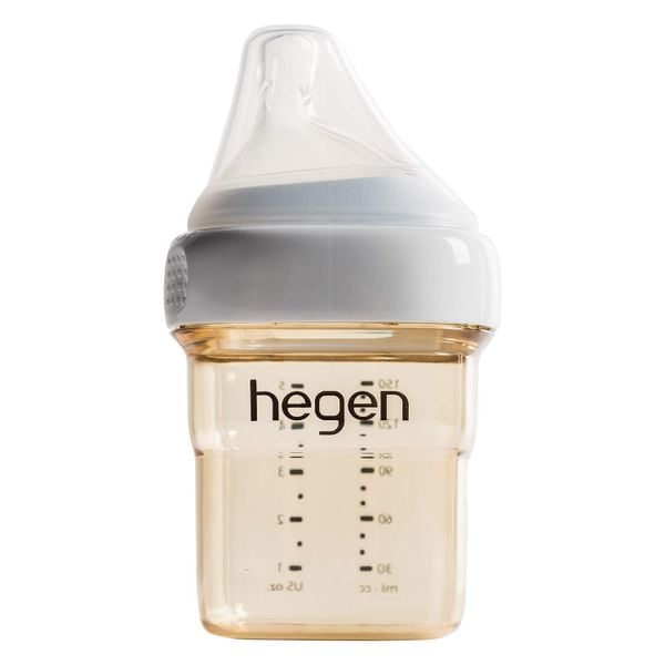  Bình sữa PPSU Hegen Anti Colic Baby Bottles Wide Neck 150ml 