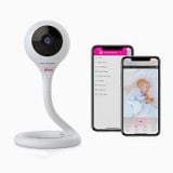  (A) Camera theo dõi - báo khóc iBaby Smart WiFi Baby Monitor M2C có thể treo tường/ gắn nôi/ để bàn 