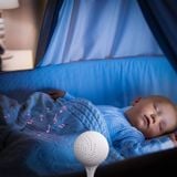  (A) Camera theo dõi - báo khóc iBaby Smart WiFi Baby Monitor M2C có thể treo tường/ gắn nôi/ để bàn 