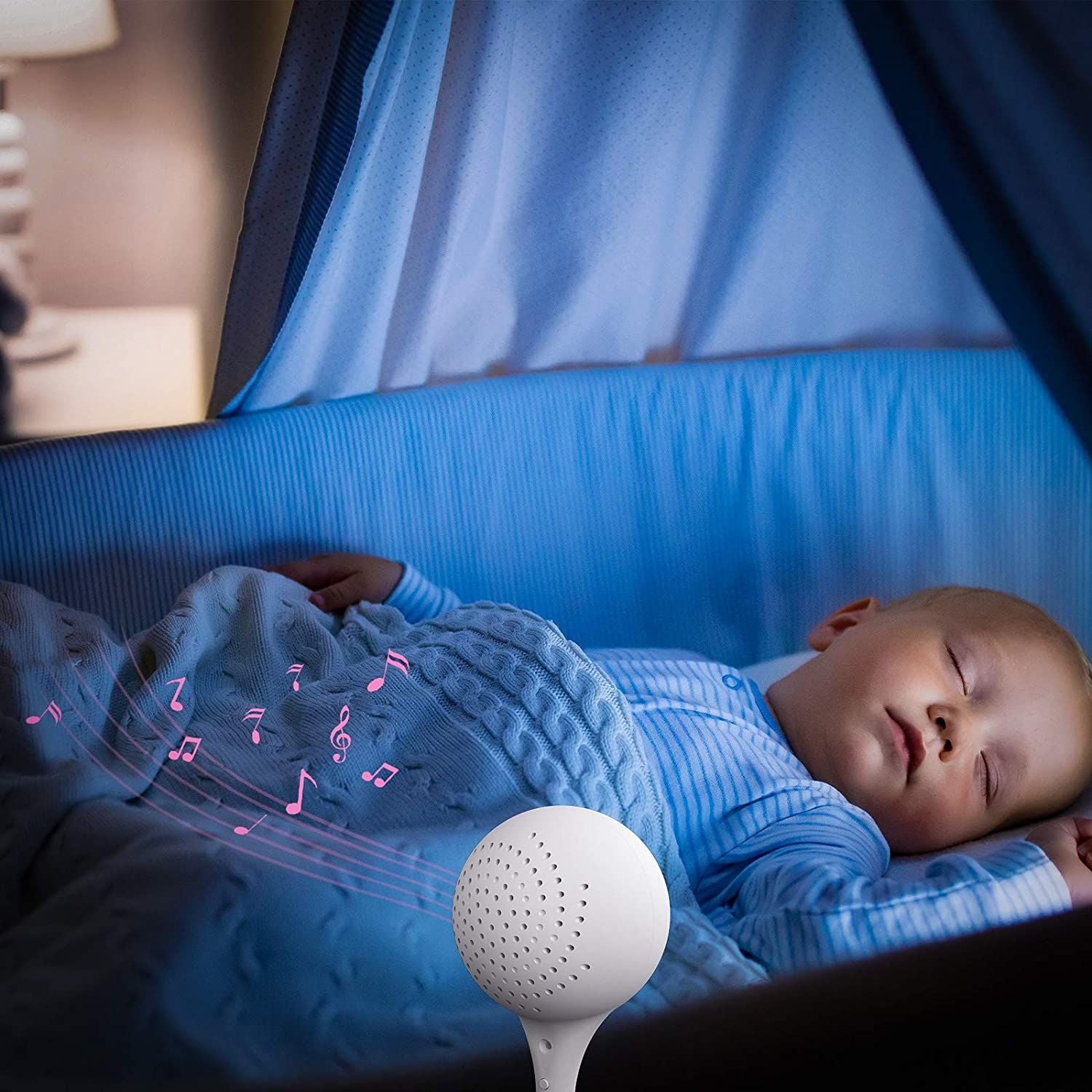  (A) Camera theo dõi - báo khóc iBaby Smart WiFi Baby Monitor M2C có thể treo tường/ gắn nôi/ để bàn 