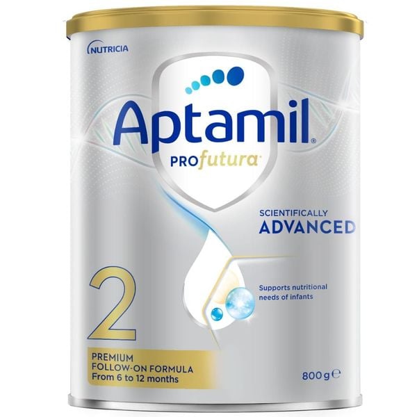  Sữa bột Aptamil Profutura Úc số 2 cho bé từ 6-12 tháng (800g) 