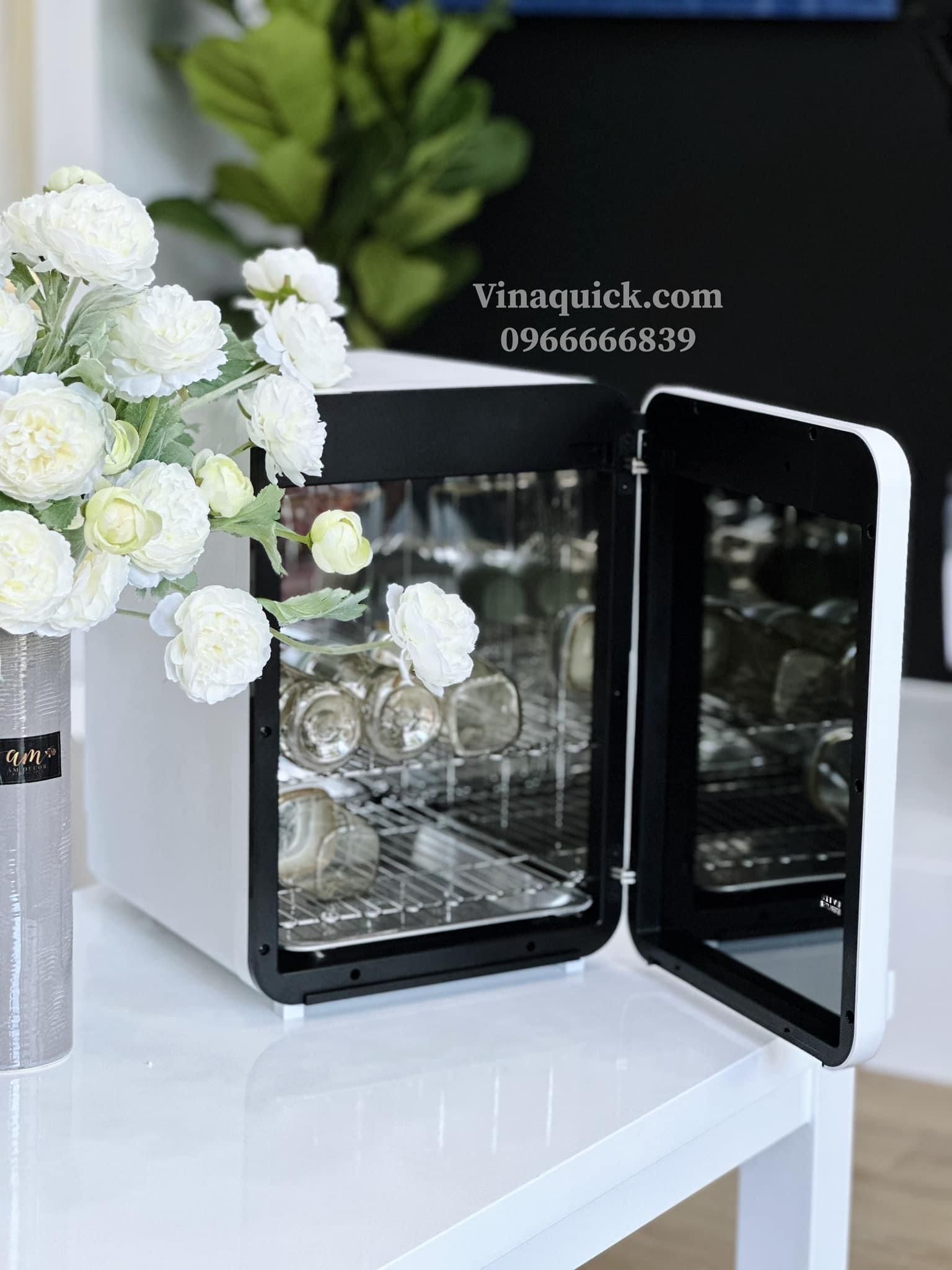  Máy tiệt trùng sấy khô bình sữa UV LED Haenim 4G 