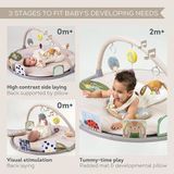  Thảm Chơi Phát Triển Vận Động Và Tập Lẫy Cho Bé Taf Toys Tummy-time activity gym 