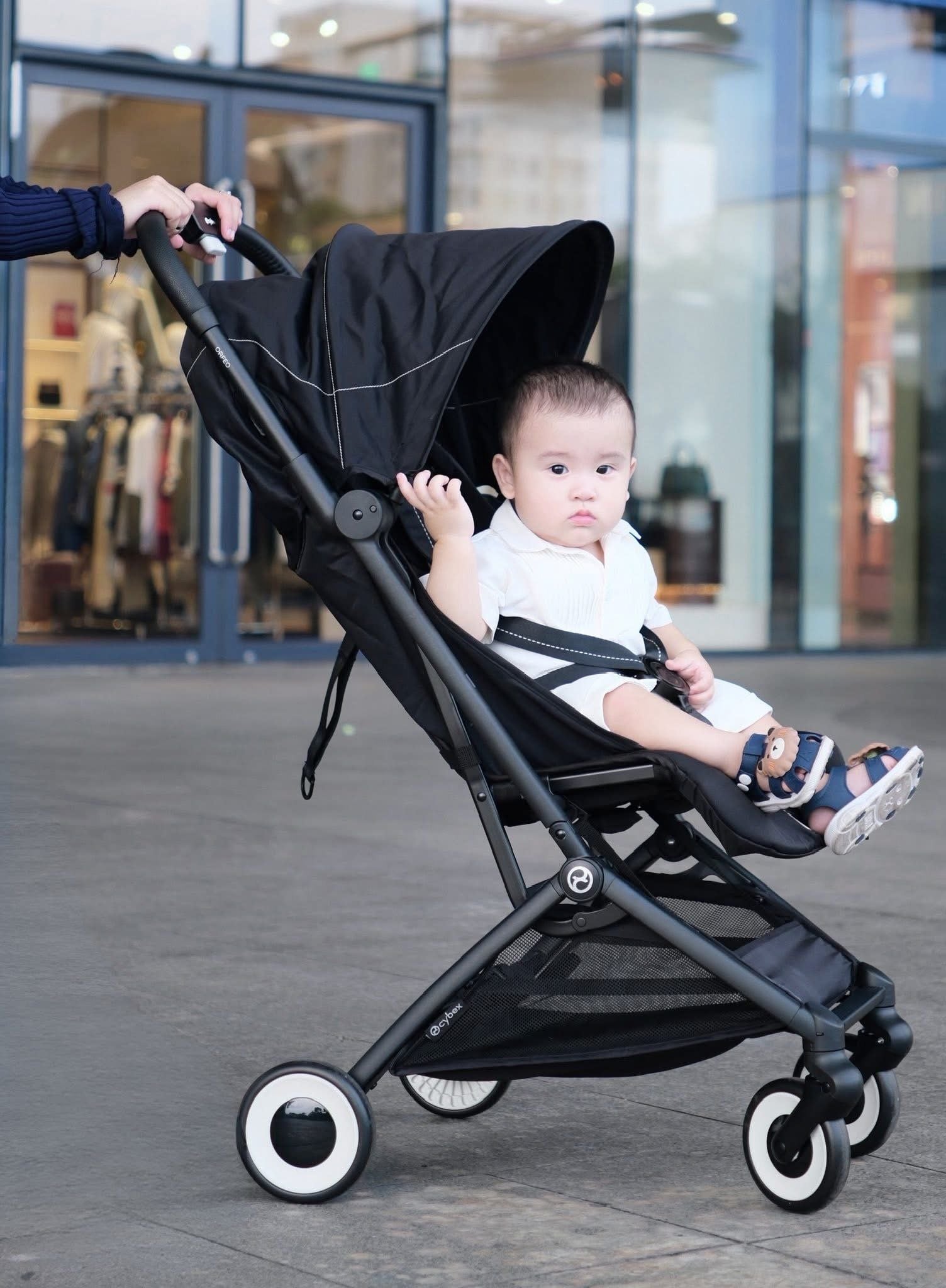  Xe Đẩy Gấp Gọn Cybex Orfeo - Màu Magic Black 
