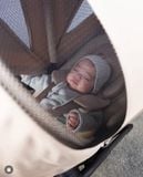  Xe Đẩy Gấp Gọn Siêu Nhẹ Cybex Melio Carbon - Màu Almond Beige 