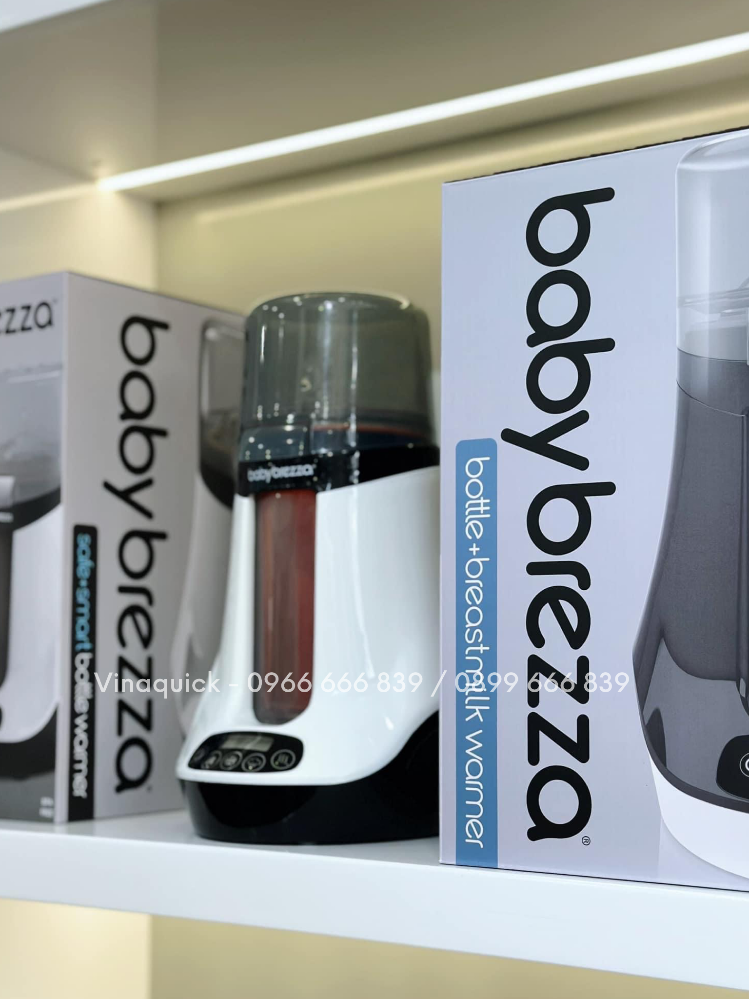  Máy hâm sữa thông minh Baby Brezza (Có Bluetooth) 